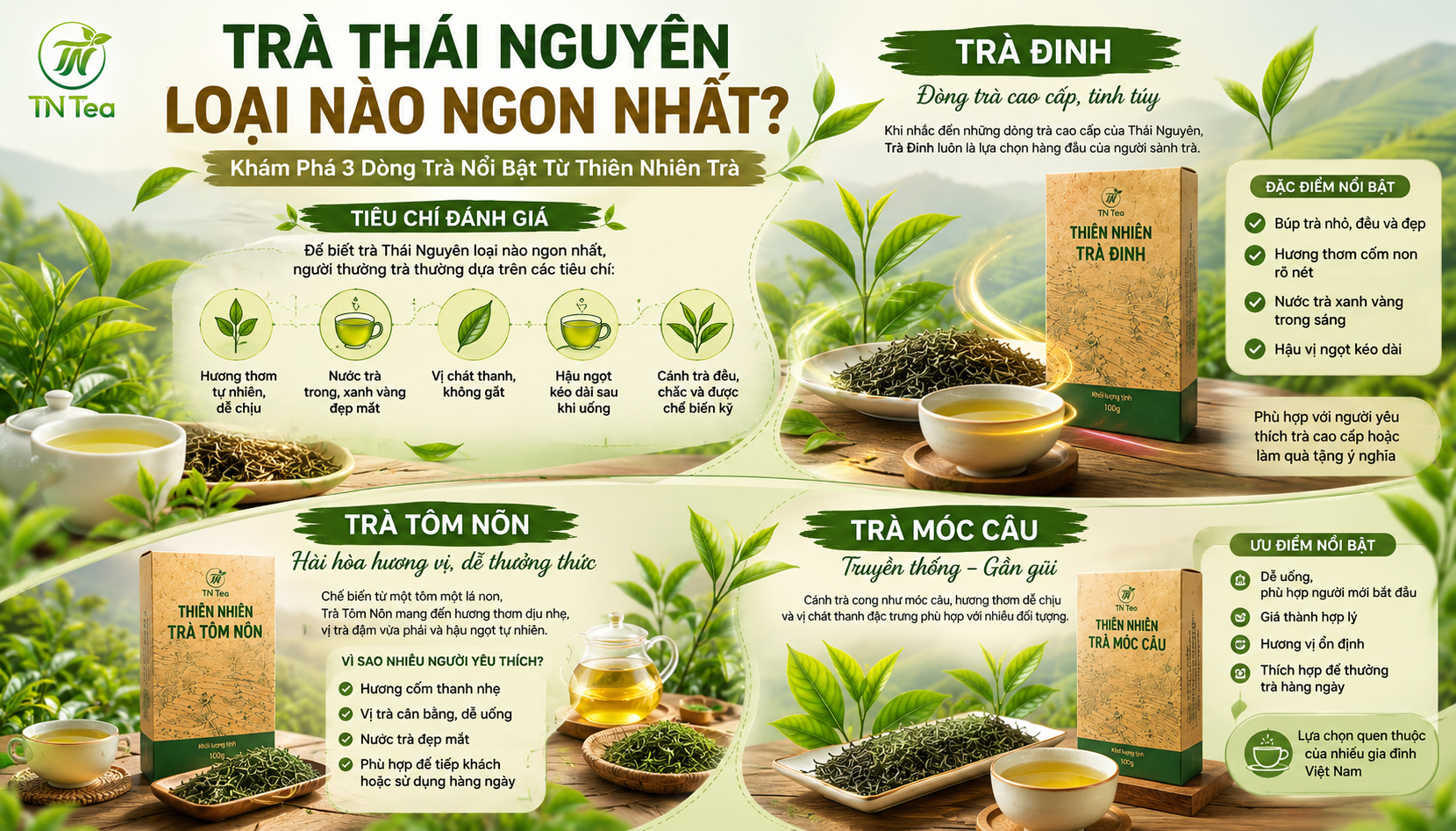 trà thái nguyên ngon nhất