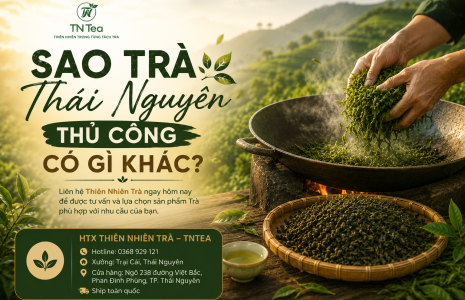 Sao Trà Thái Nguyên Thủ Công Có Gì Khác