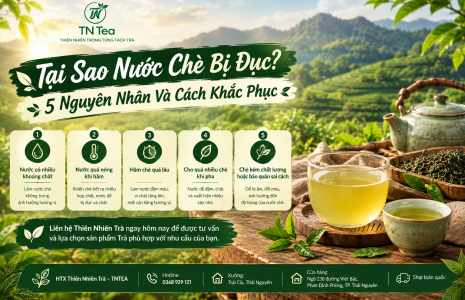 Tại Sao Nước Chè Bị Đục? 5 Nguyên Nhân Và Cách Khắc Phục