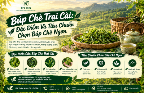 Búp Chè Trại Cài: Đặc Điểm Và Tiêu Chuẩn Chọn Búp Chè Ngon